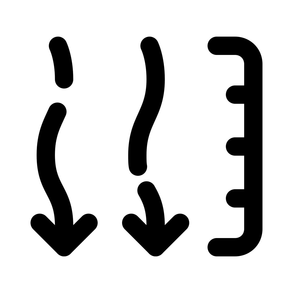 pulsar line style presión atmosférica icon