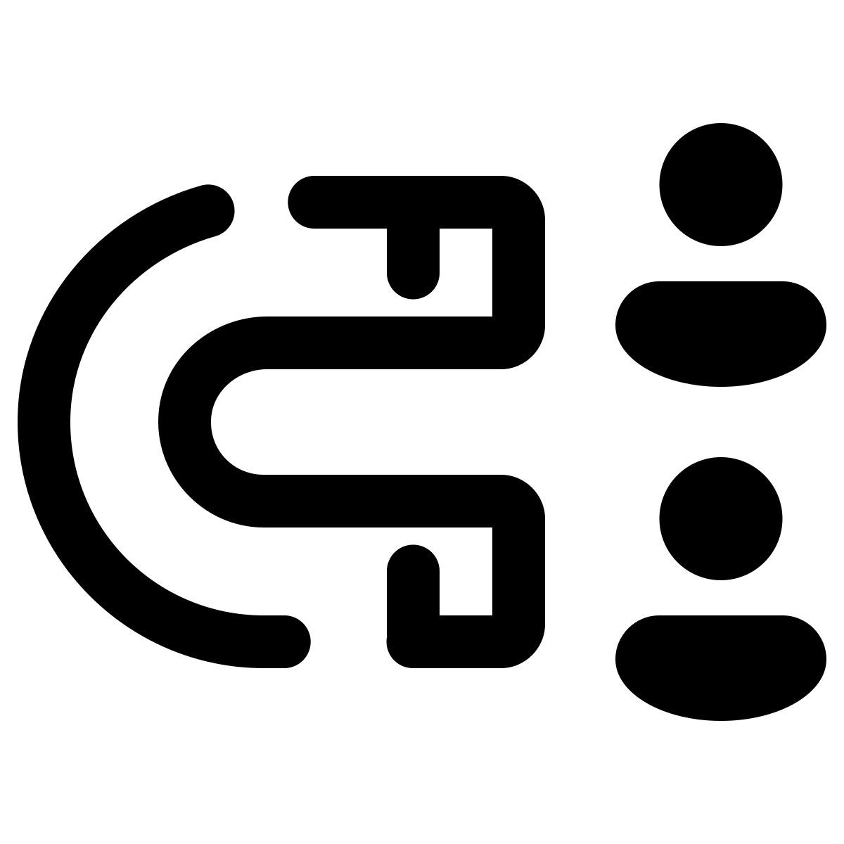 pulsar line style attract customers icon