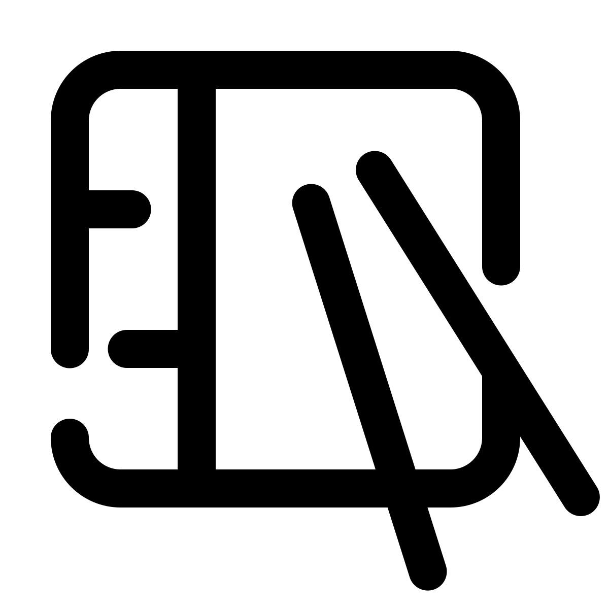 pulsar line style 盒饭 icon