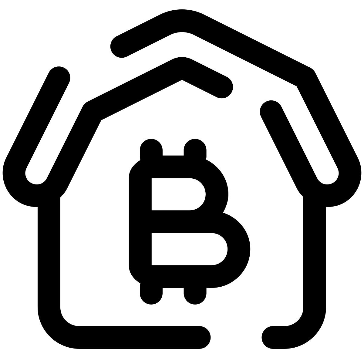 pulsar line style 비트코인 농장 icon