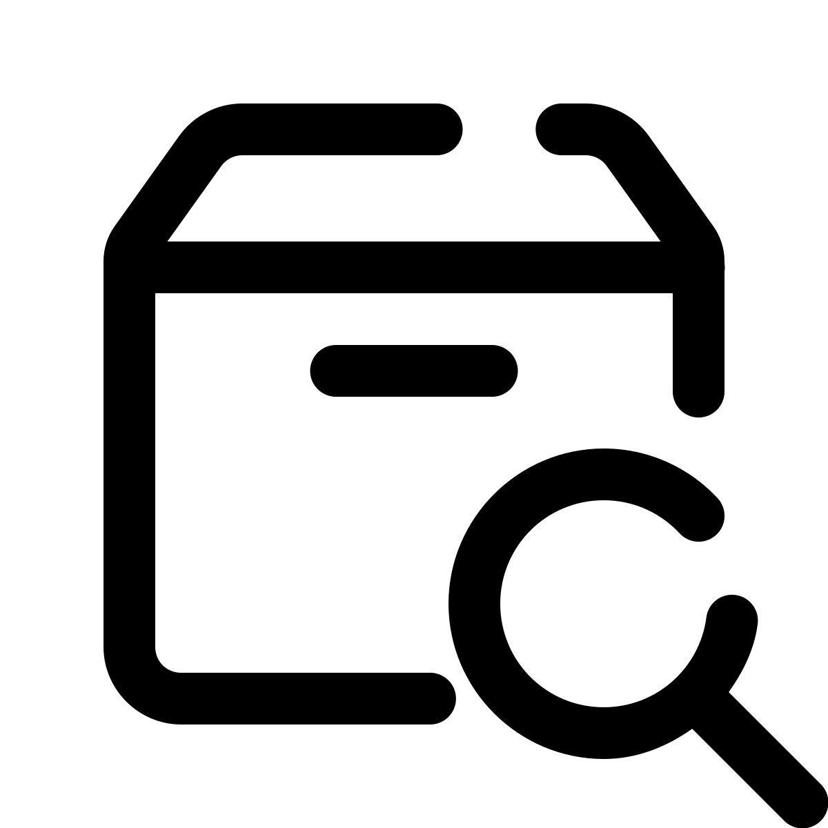 pulsar line style pesquisa de caixas icon