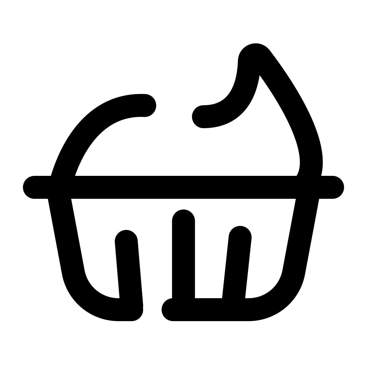 pulsar line style molho de hambúrguer icon