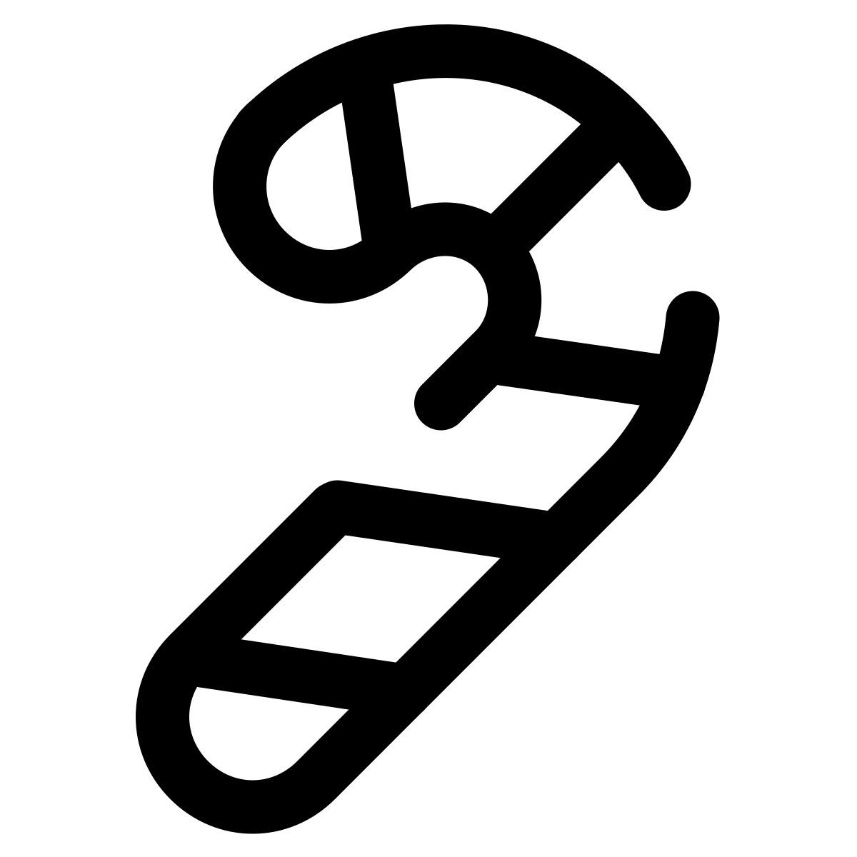 pulsar line style 糖果手杖 icon