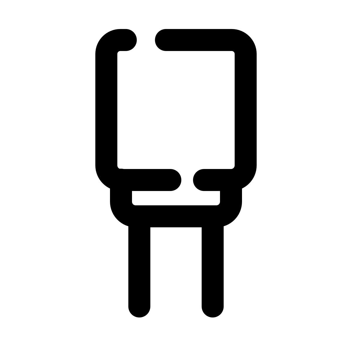 pulsar line style 콘덴서 icon