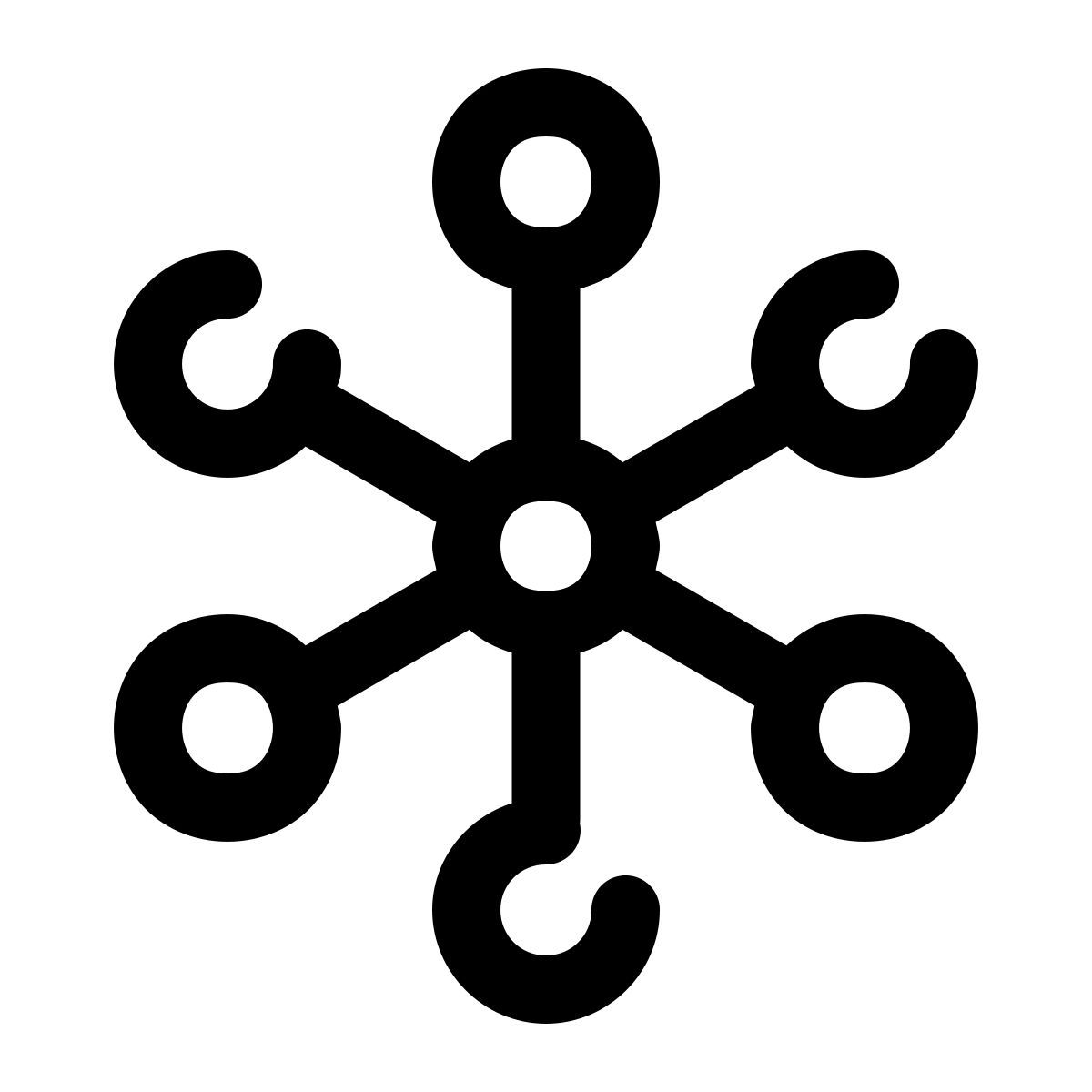 pulsar line style 集中网络 icon