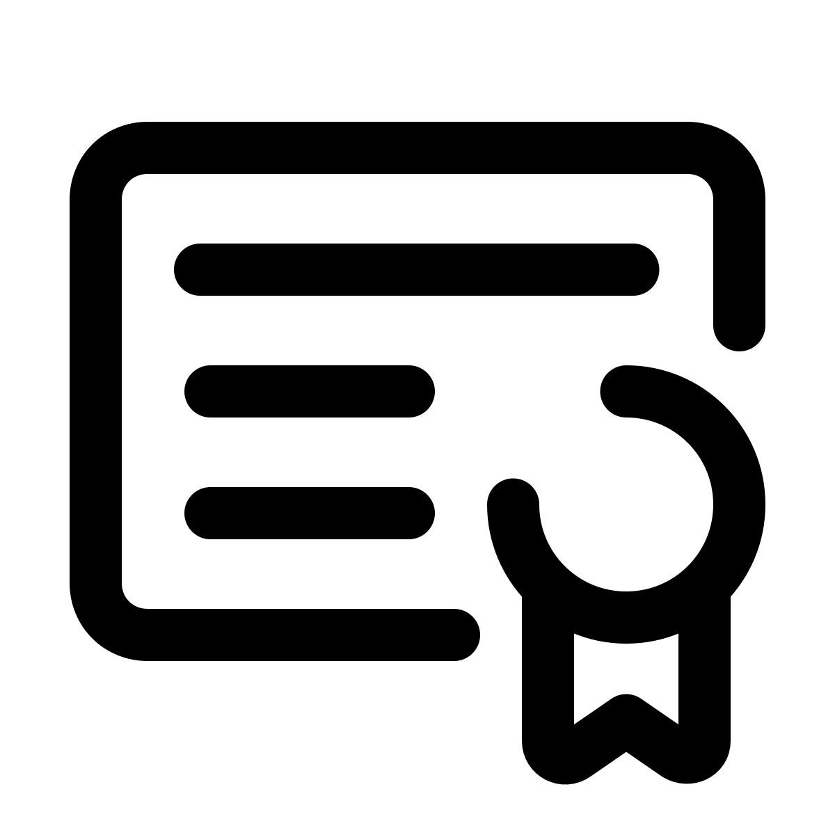 pulsar line style diploma 1 icon