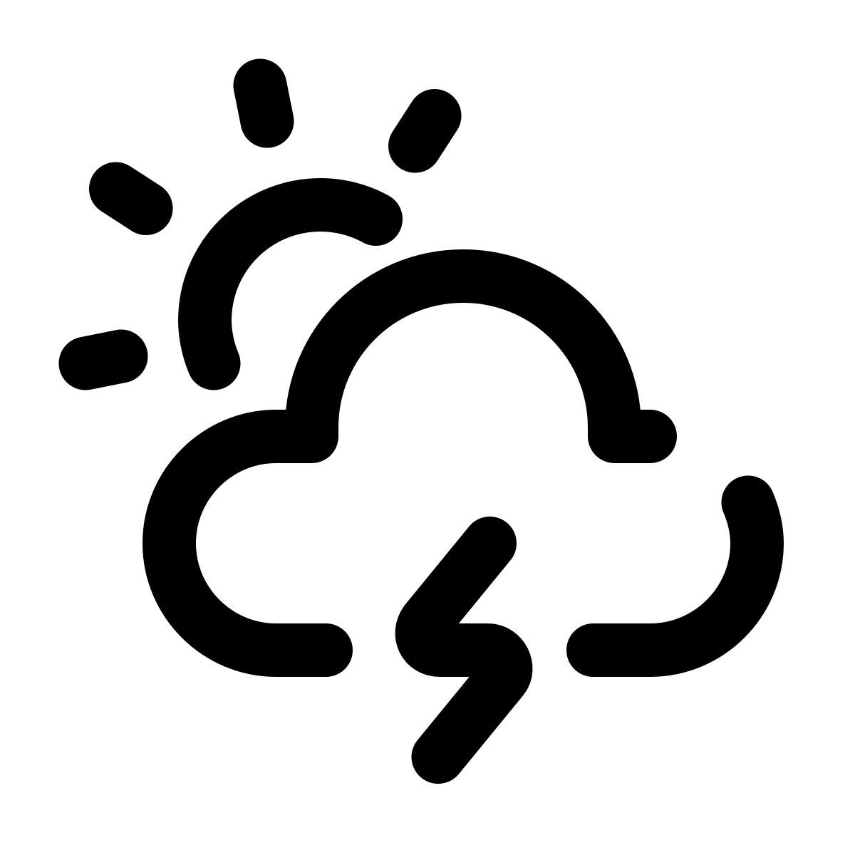 pulsar line style orage icon