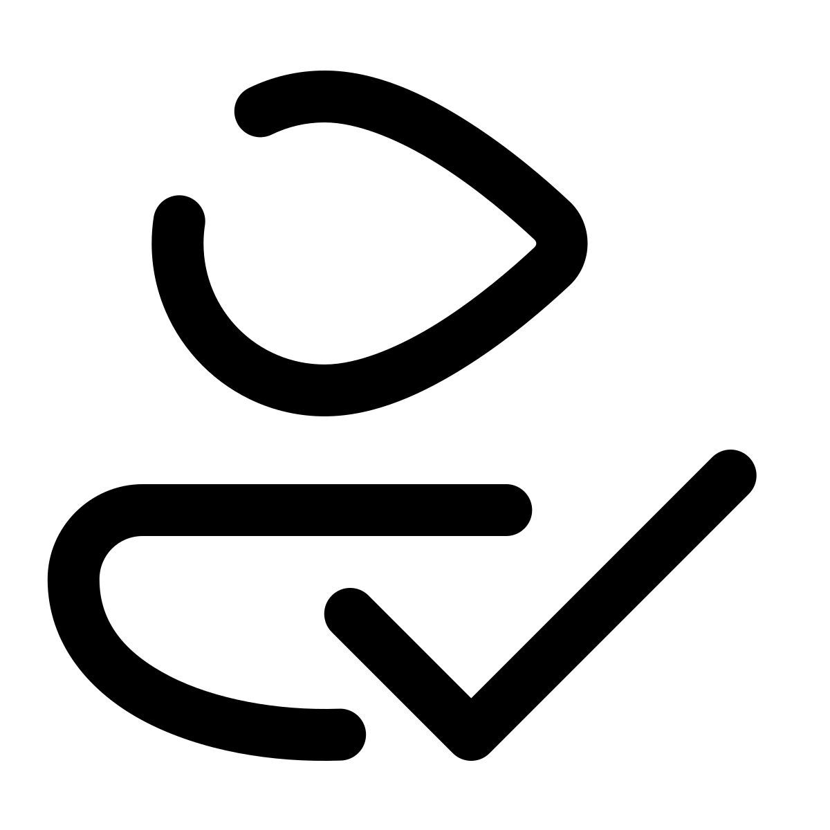 pulsar line style usuaria verificada icon