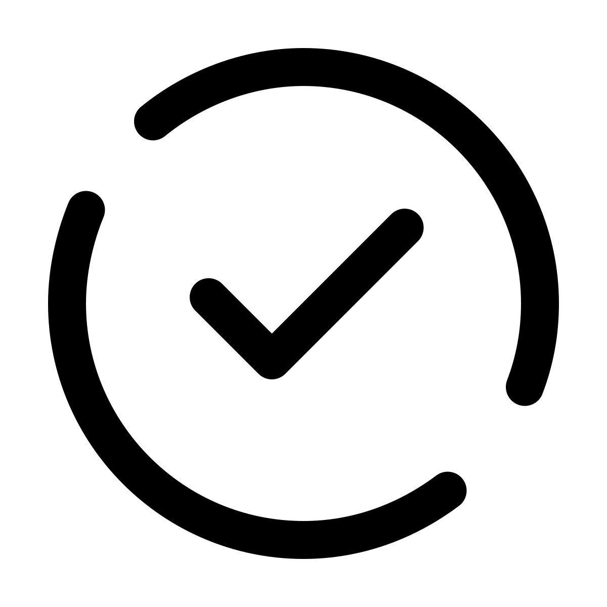 pulsar line style checkmark icon