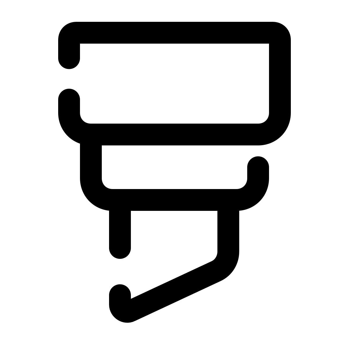 pulsar line style chisel tip marker icon