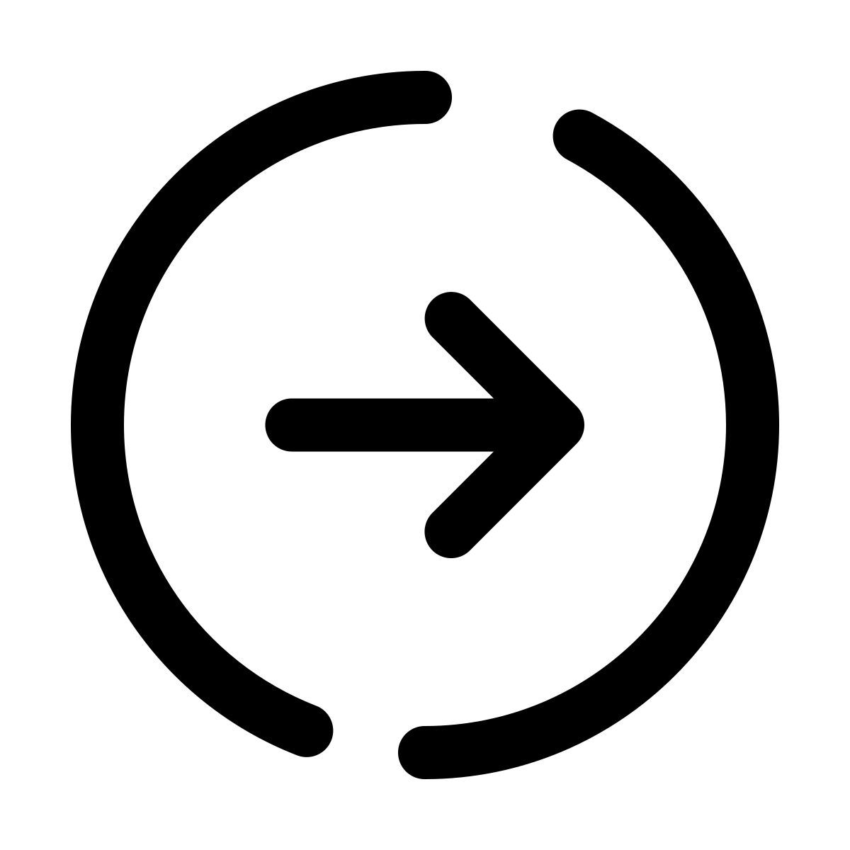 pulsar line style cerchiato a destra 2 icon