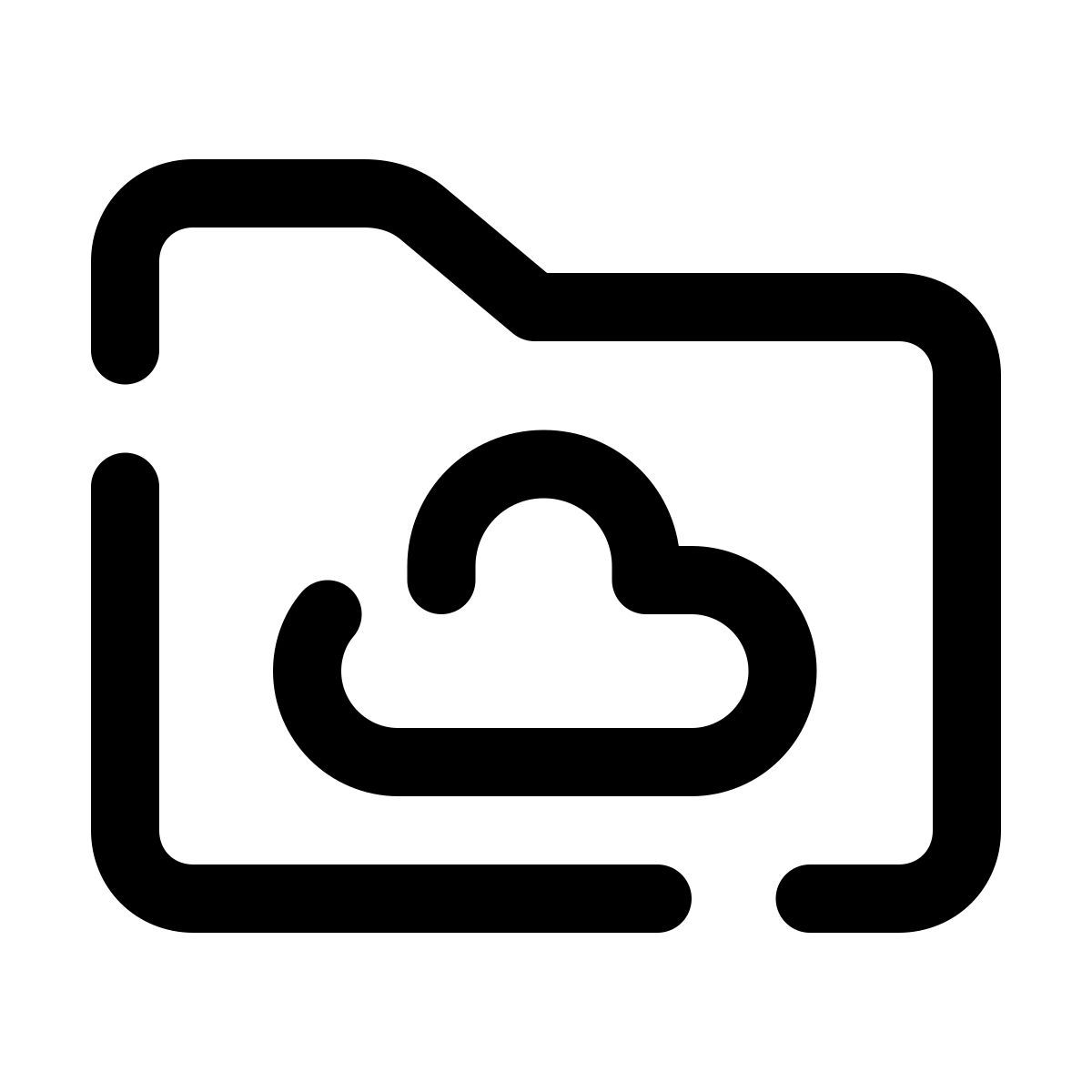 pulsar line style 云文件夹 icon