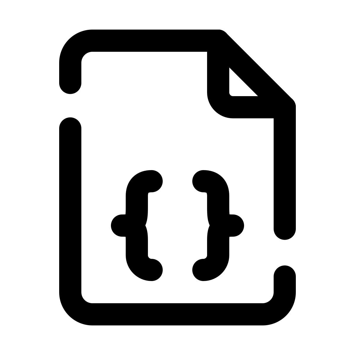 pulsar line style code datei icon