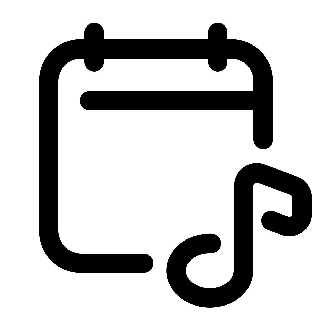 pulsar line style concert day icon