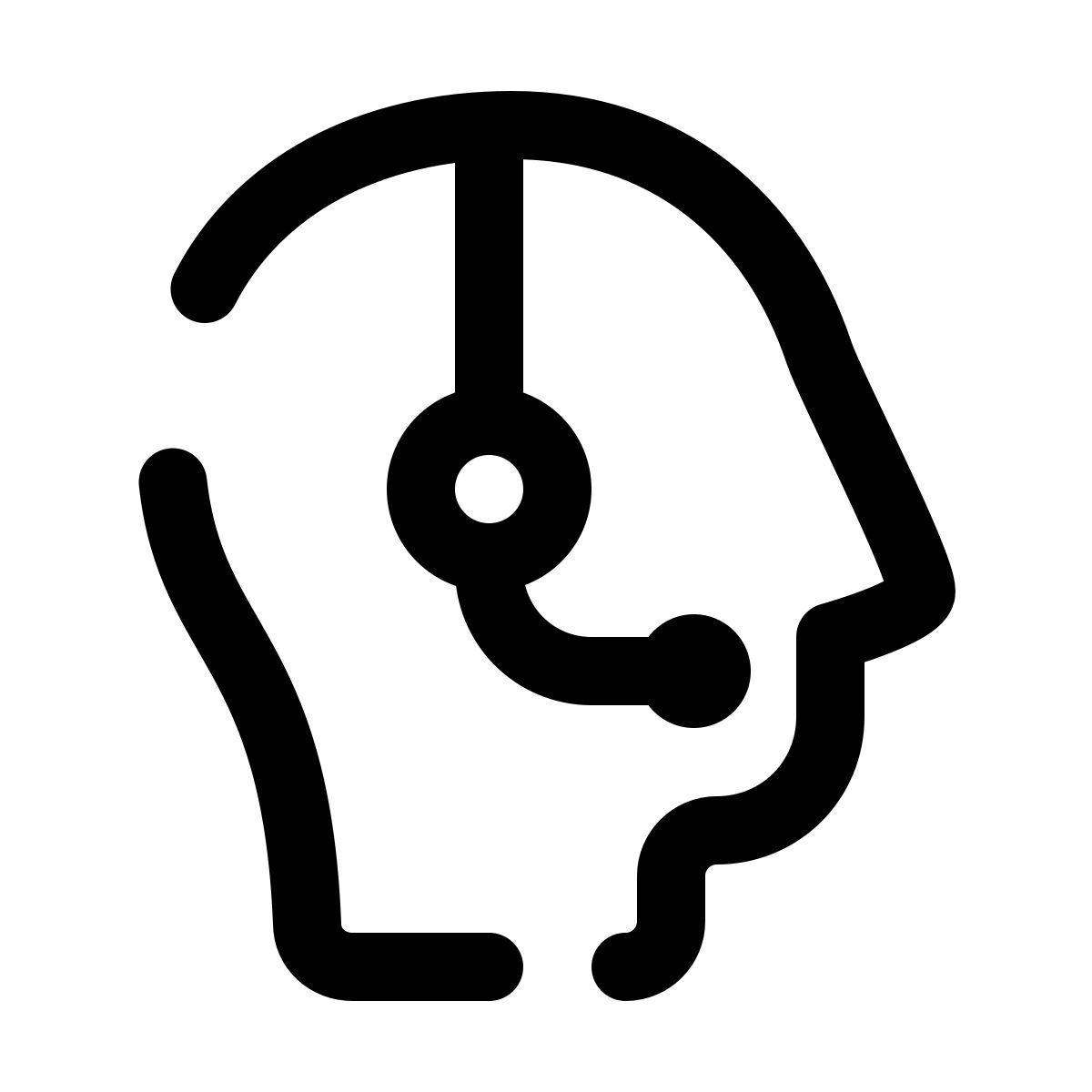 pulsar line style service client icon