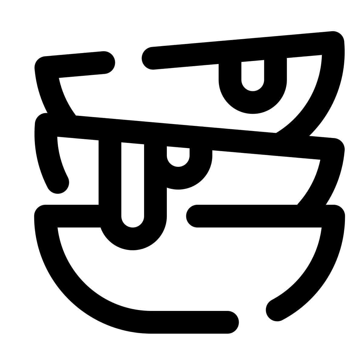 pulsar line style vaisselle sale icon