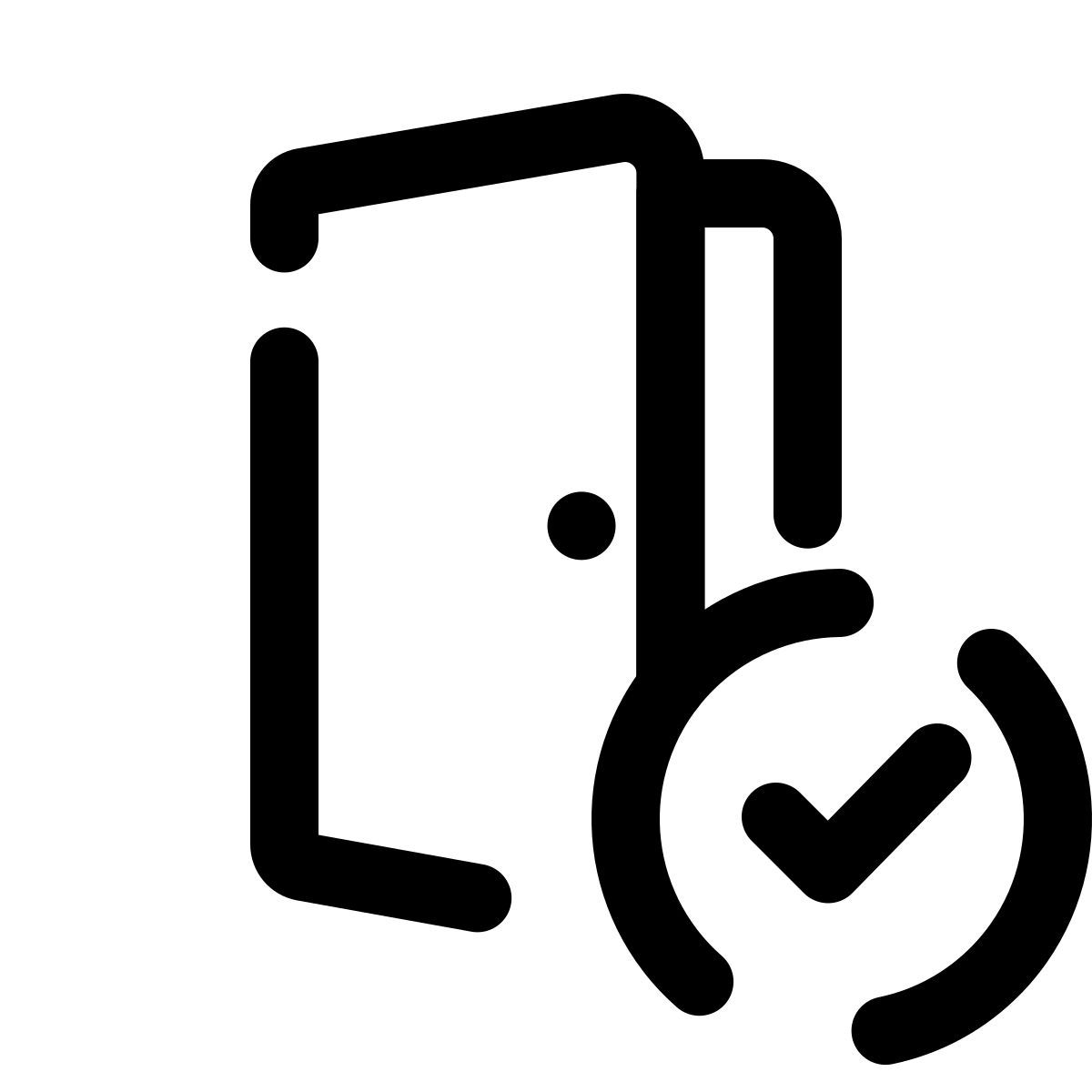 pulsar line style sensor de porta verificado icon