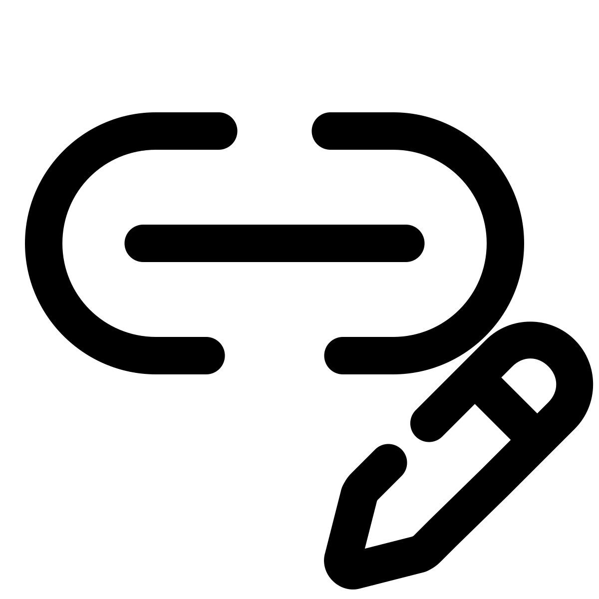 pulsar line style 编辑链接 icon