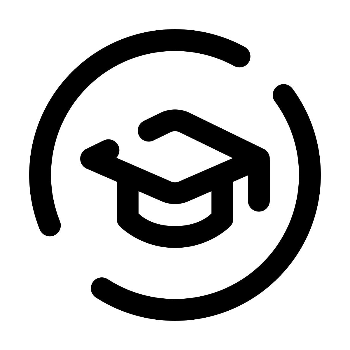 pulsar line style estudiar icon