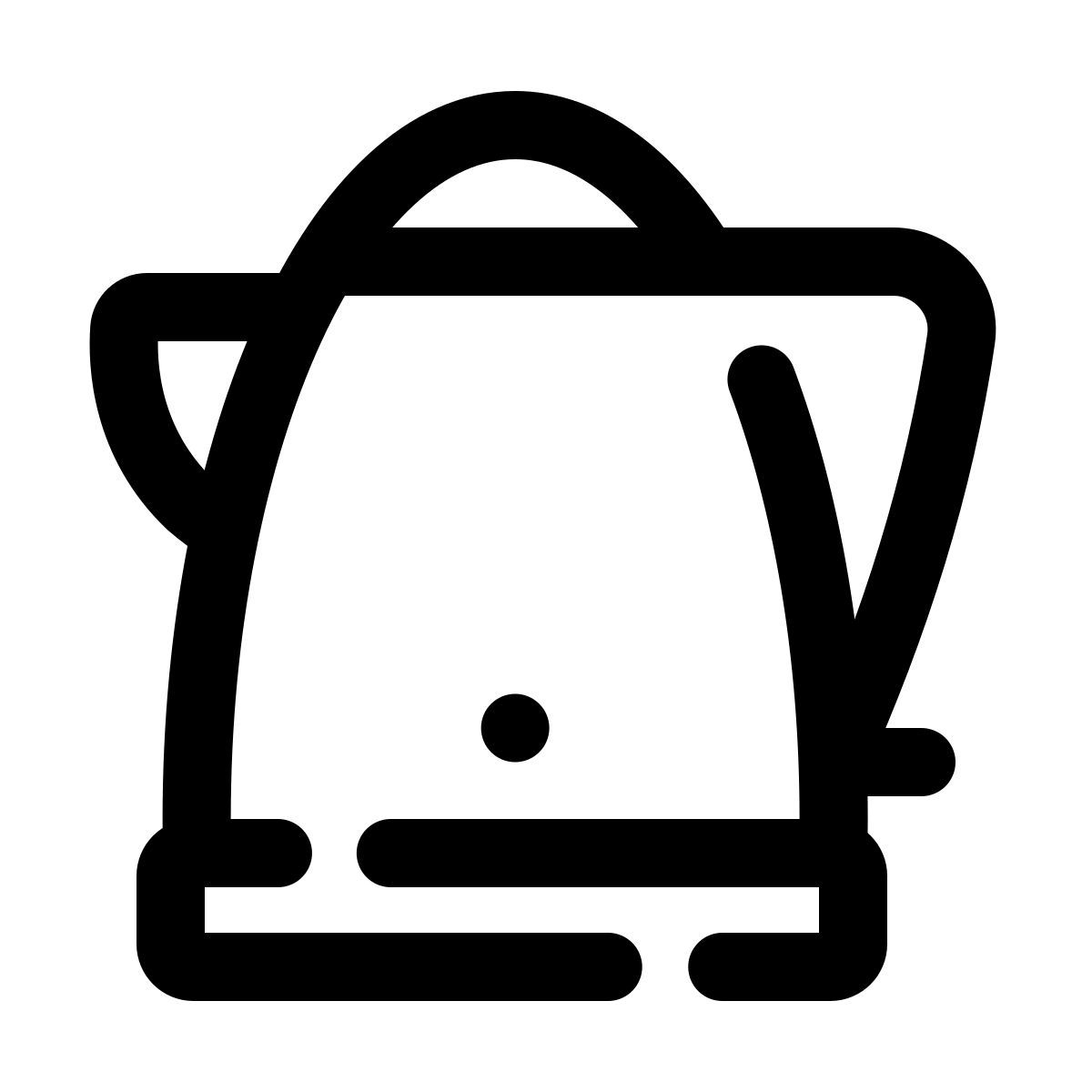 pulsar line style bollitore elettrico icon