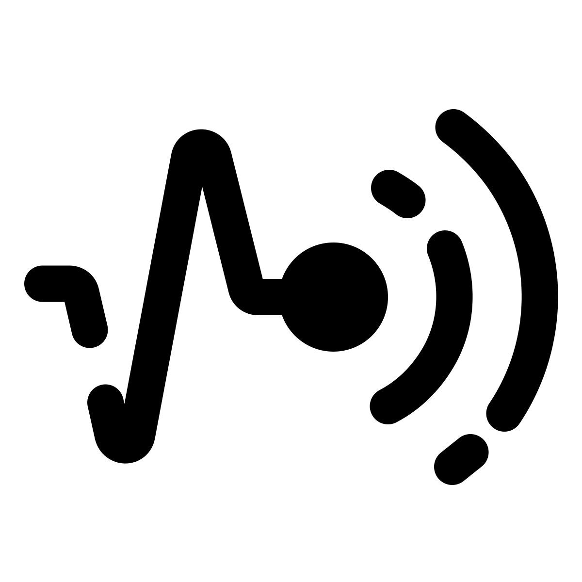 pulsar line style 电传感器 icon