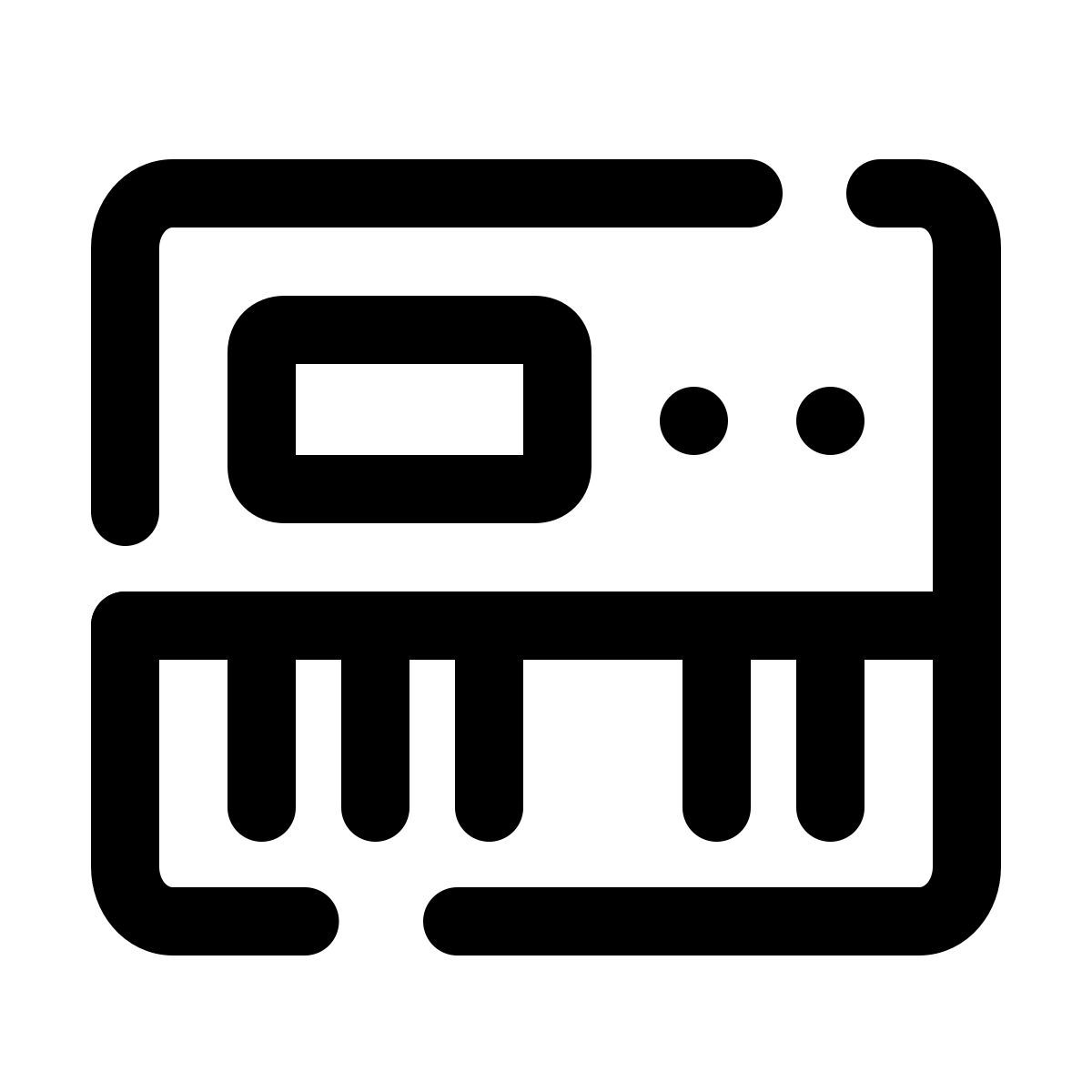 pulsar line style 电子音乐 icon