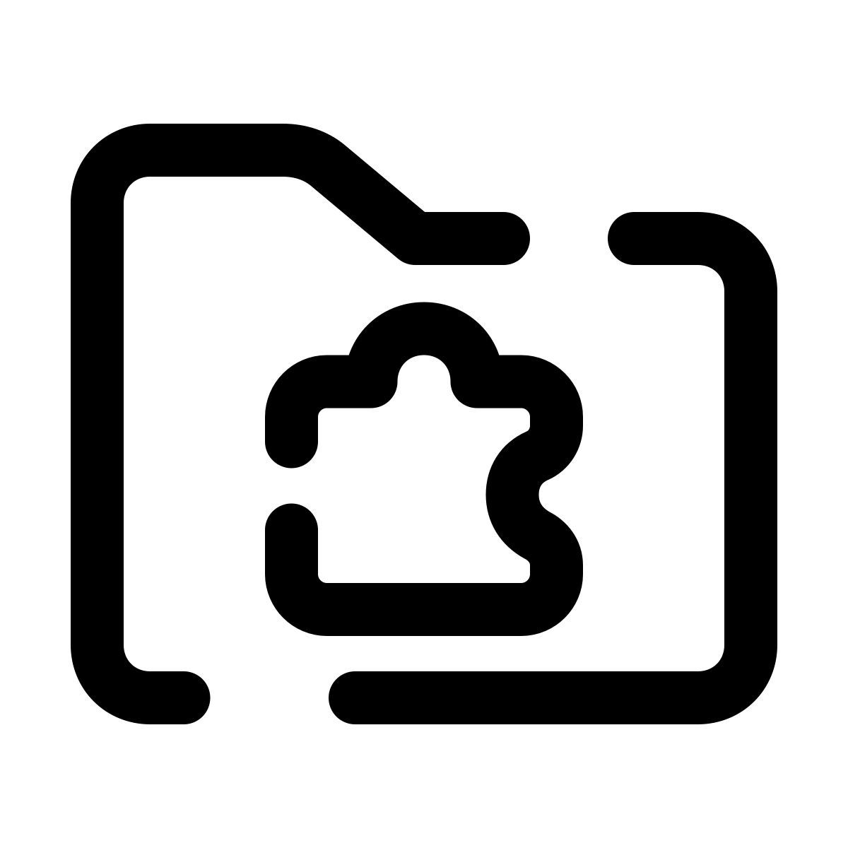 pulsar line style extensions folder icon