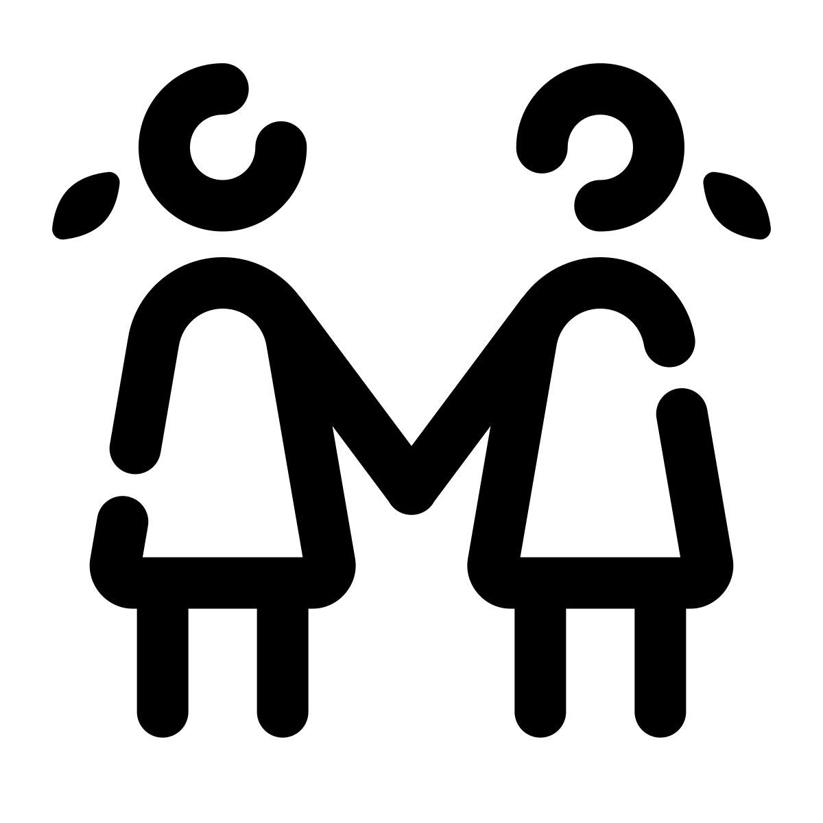 pulsar line style meeting icon