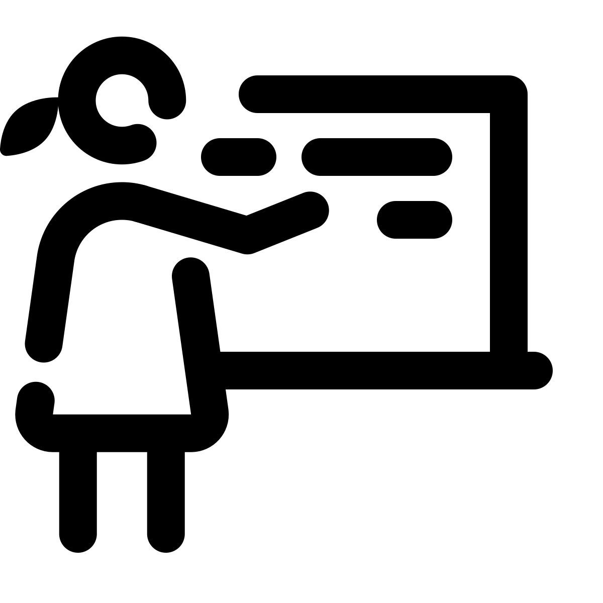 pulsar line style 여교사 icon