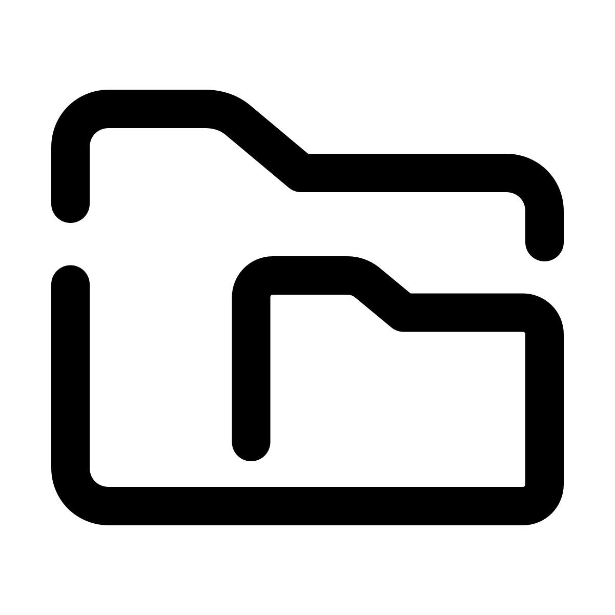 pulsar line style submódulo de archivo icon