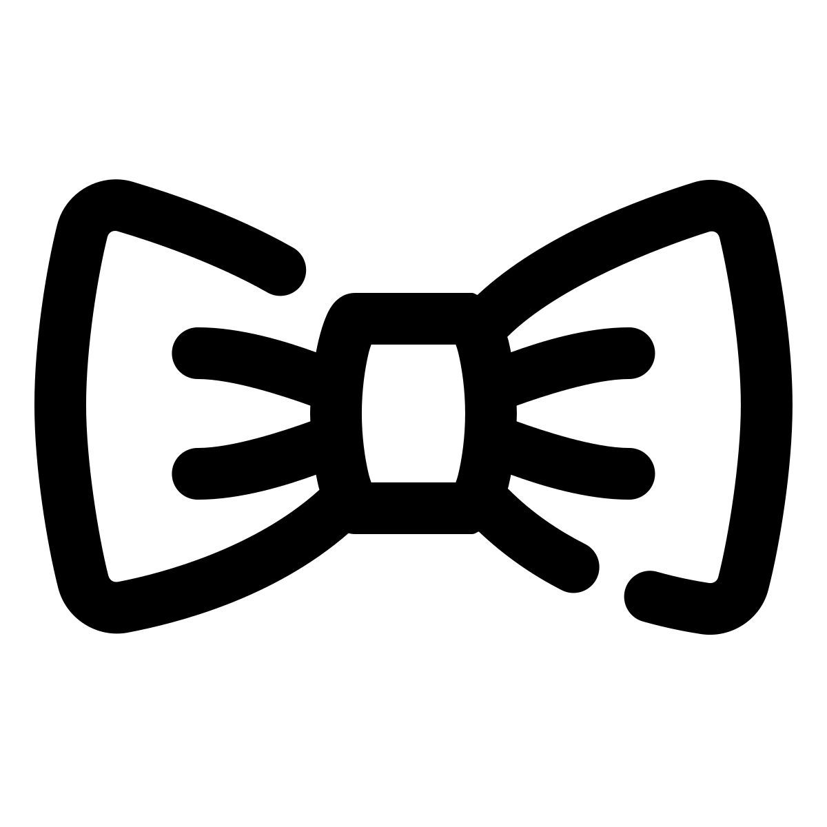 pulsar line style noeud papillon icon