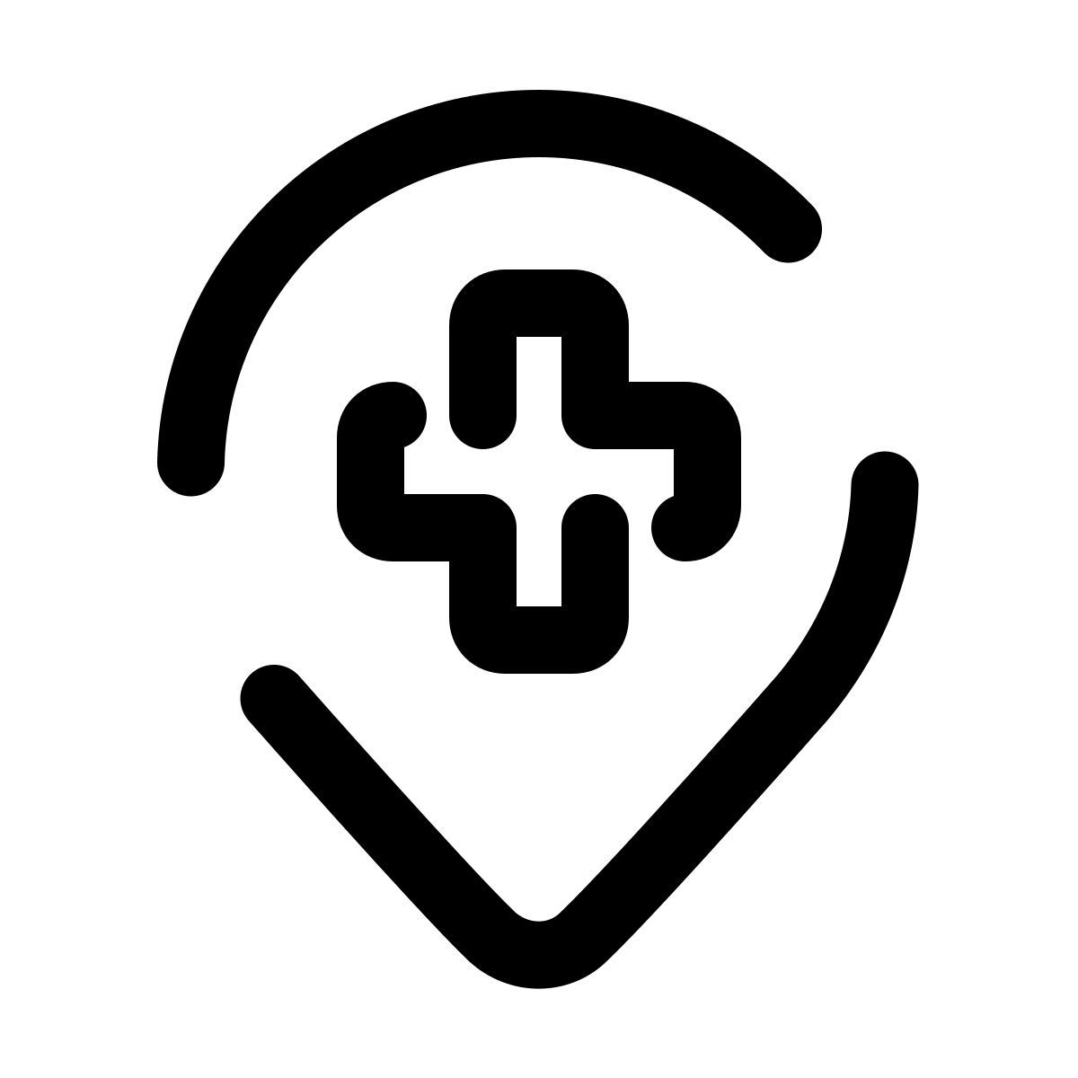 pulsar line style find clinic icon