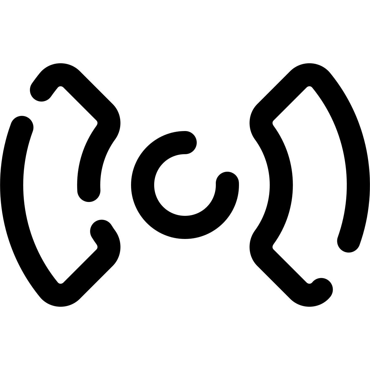 pulsar line style pulsante di allarme antincendio icon