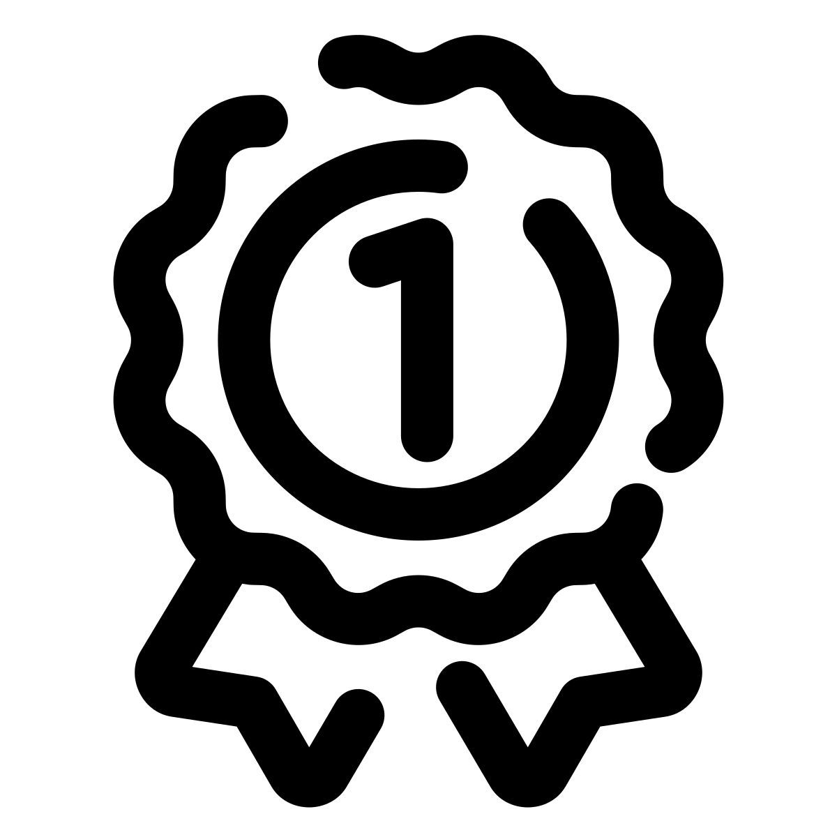 pulsar line style logro icon