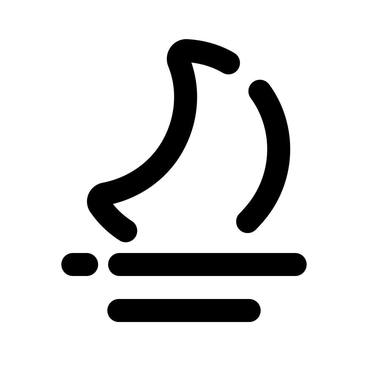 pulsar line style 안개 밤 icon