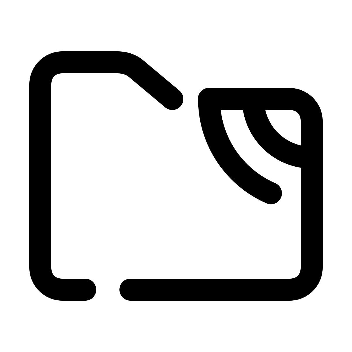 pulsar line style ftp icon