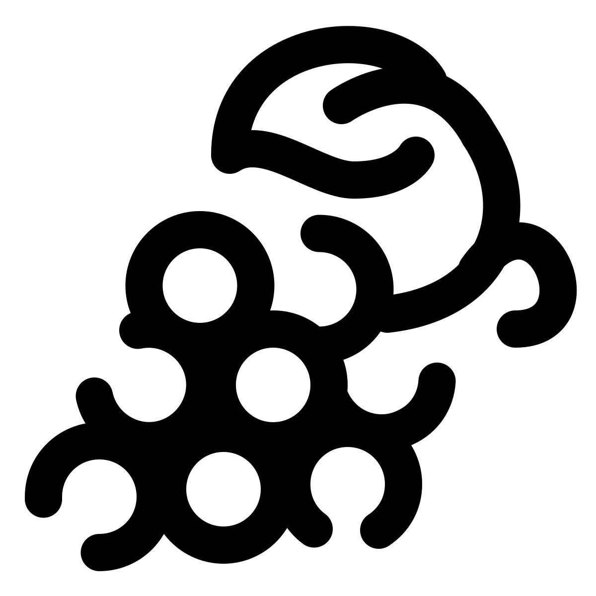 pulsar line style 포도 icon