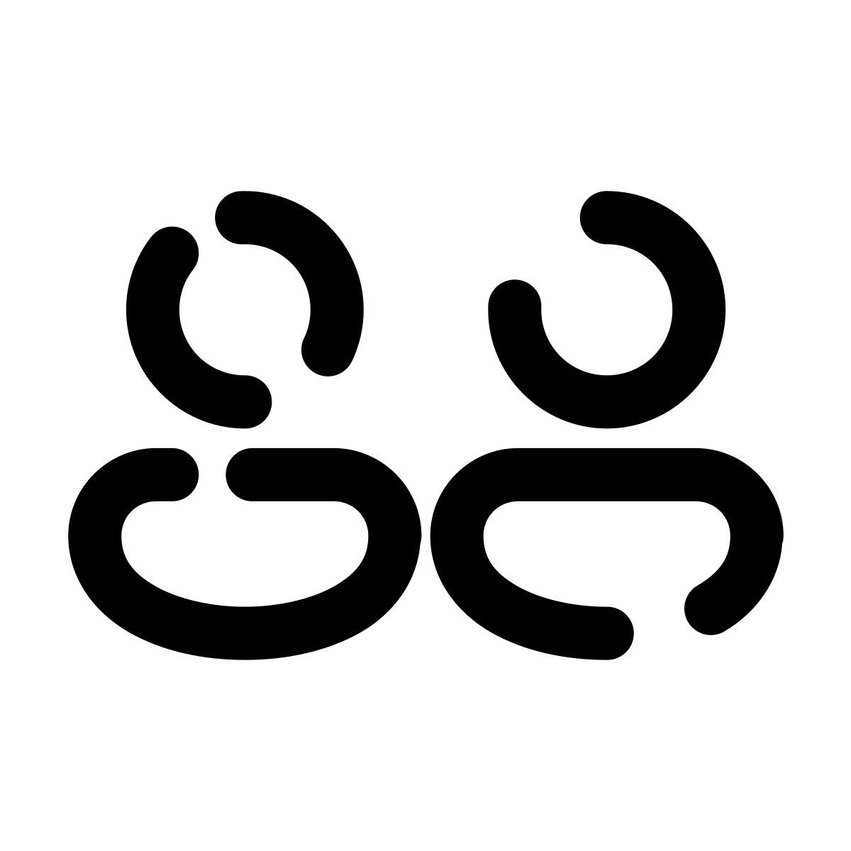 pulsar line style primo piano del gruppo selezionato icon