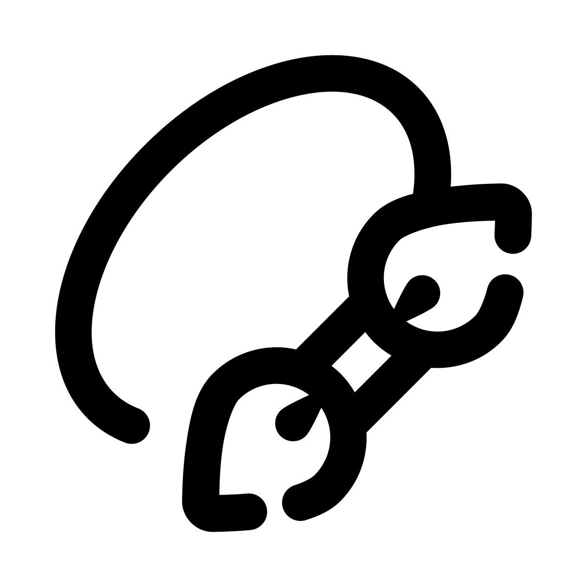 pulsar line style head band icon