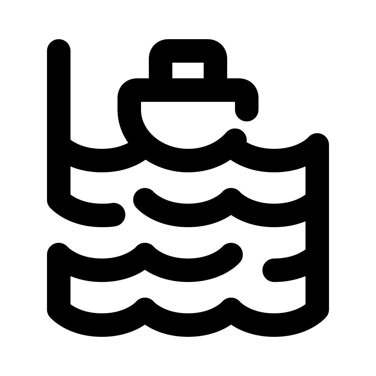 pulsar line style marea alta icon