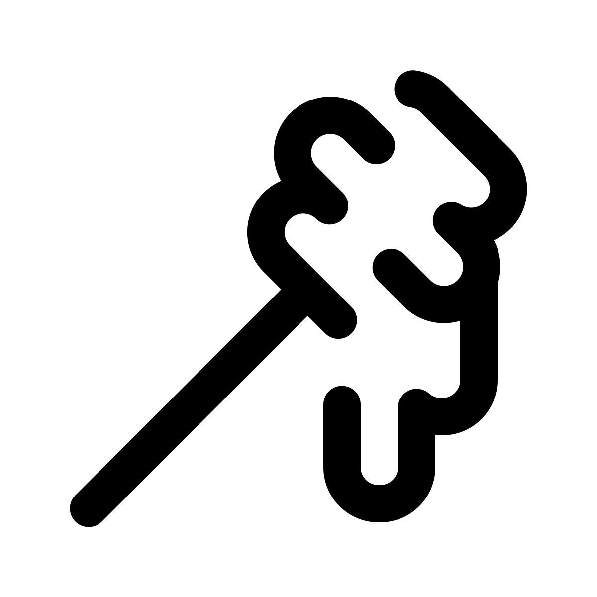 pulsar line style 꿀숟가락 icon