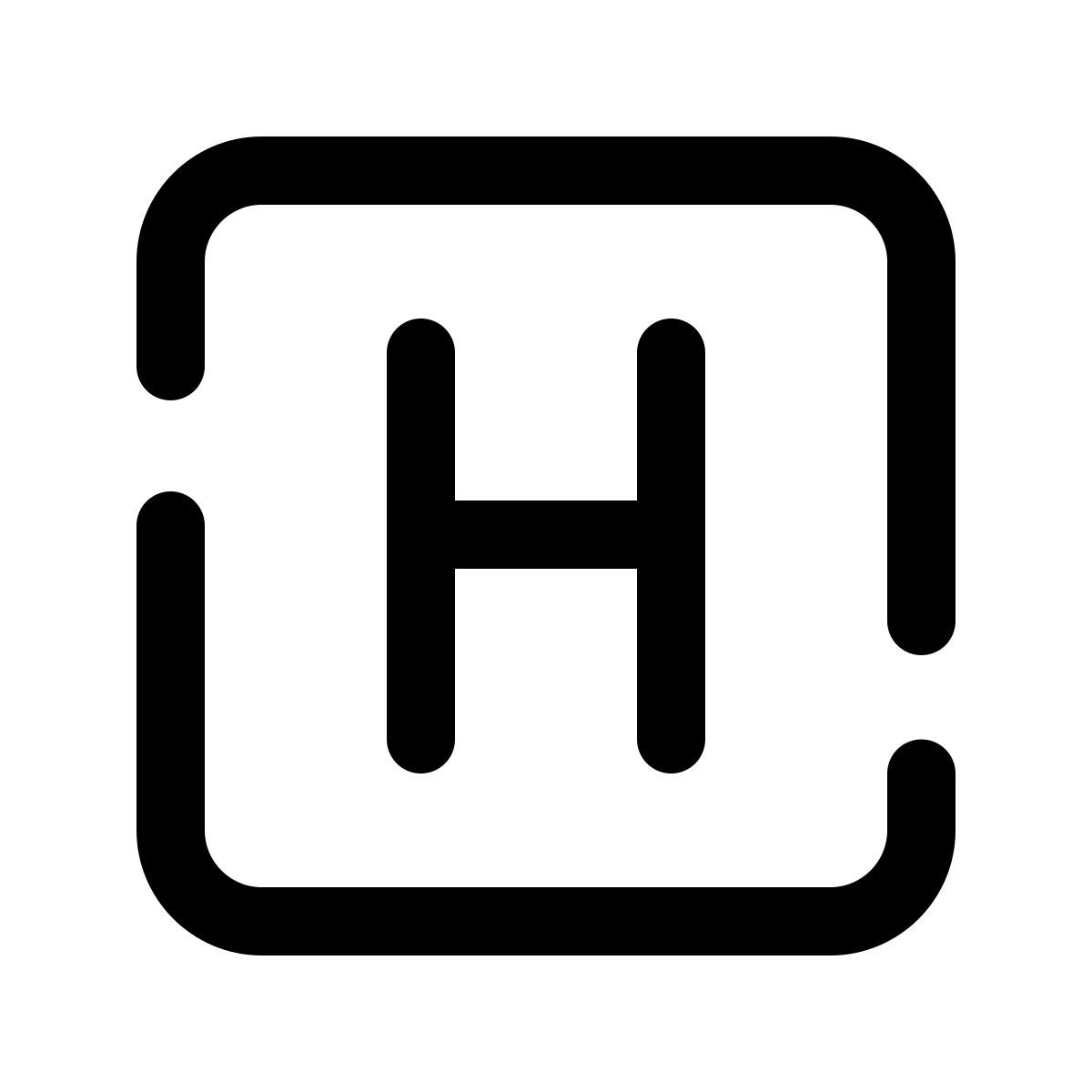 pulsar line style 병원 2 icon