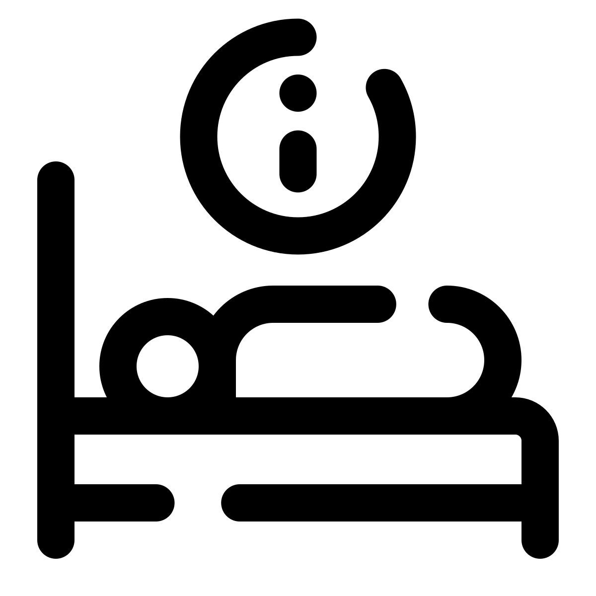 pulsar line style 酒店信息 icon