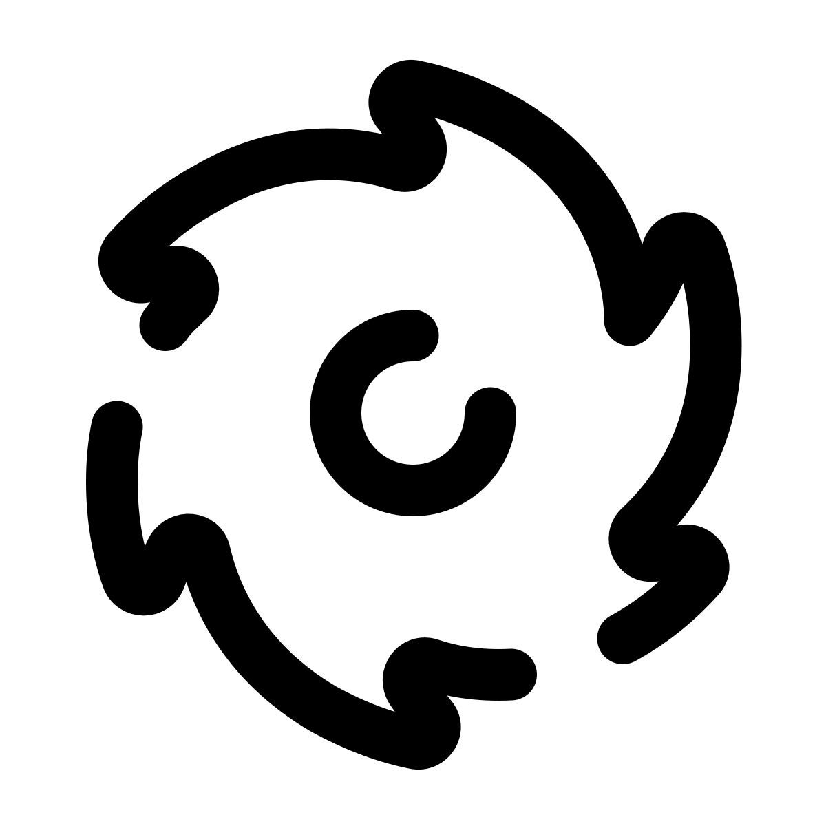 pulsar line style ouragan icon