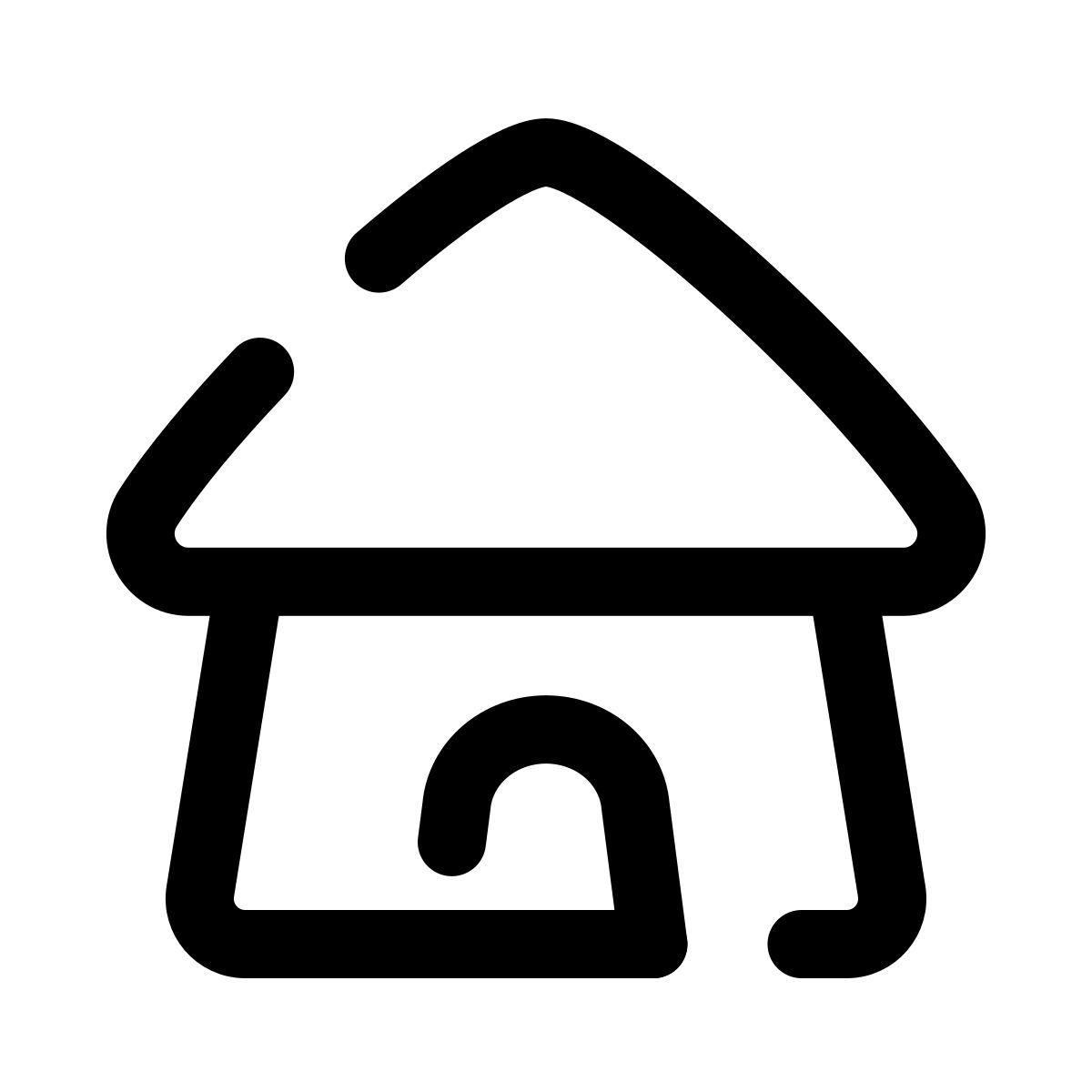 pulsar line style 小屋 icon