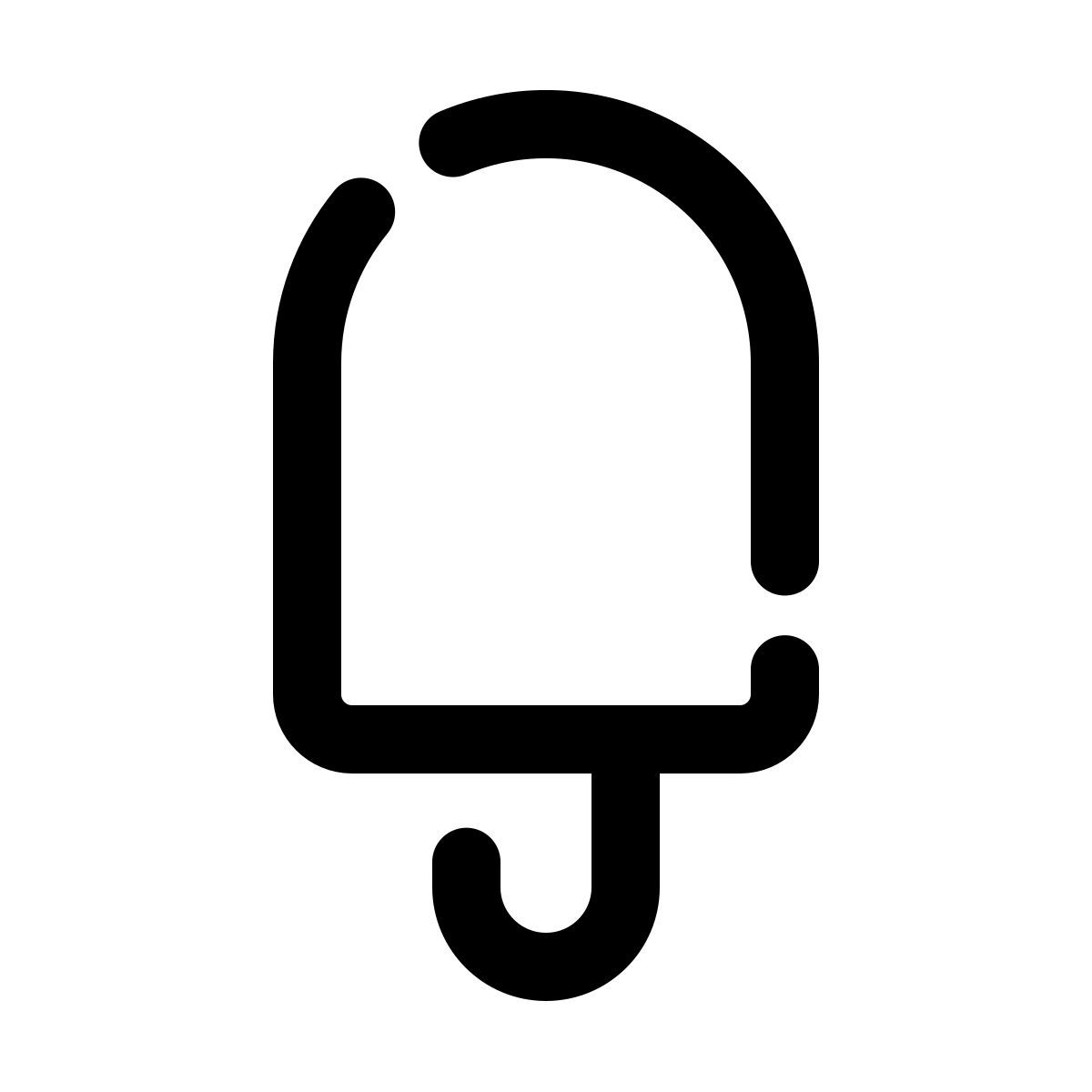 pulsar line style estallido del hielo icon