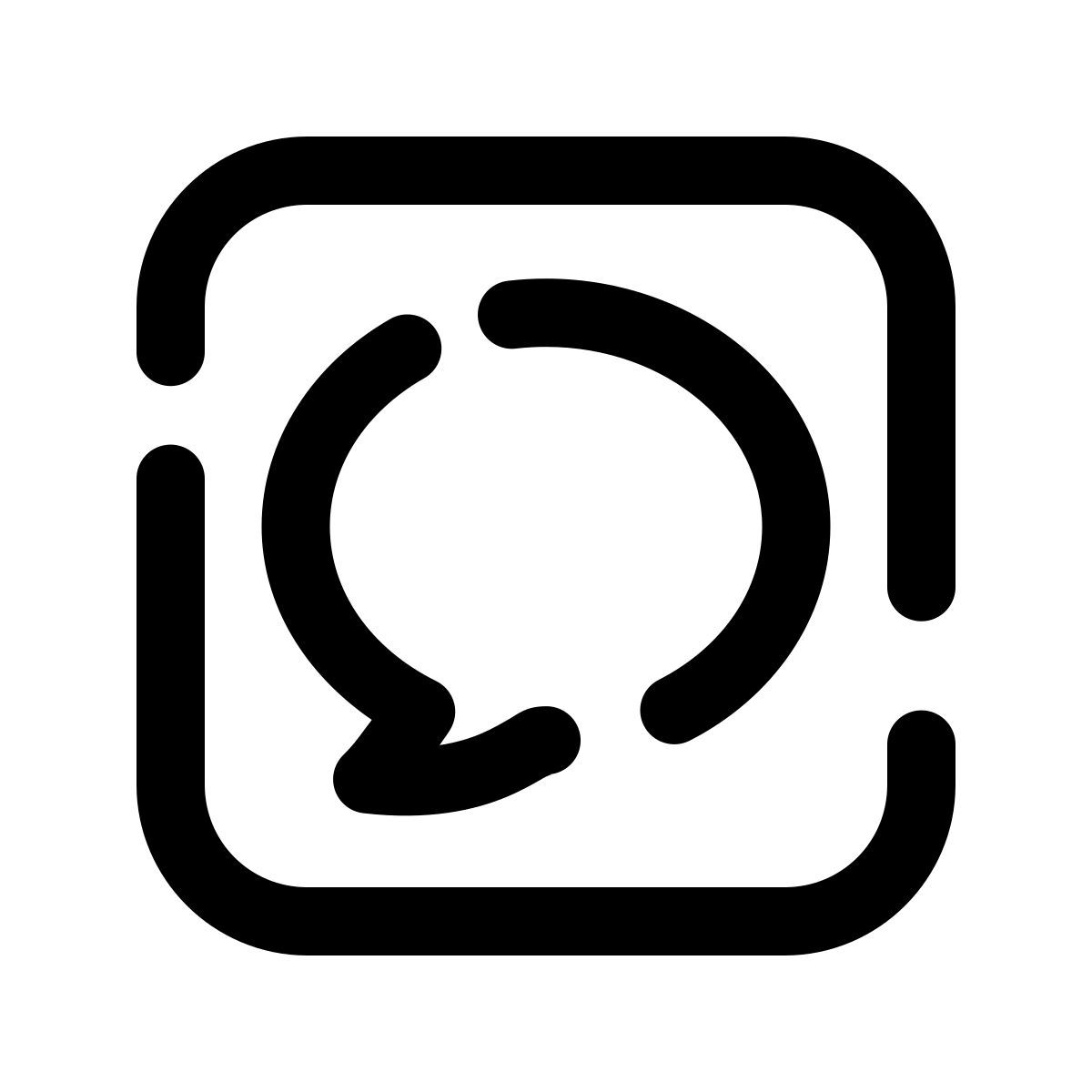 pulsar line style 이미지 메시지 icon