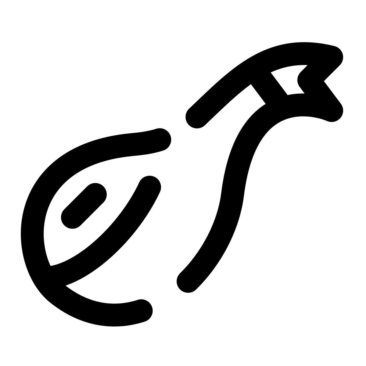 pulsar line style prosciutto icon