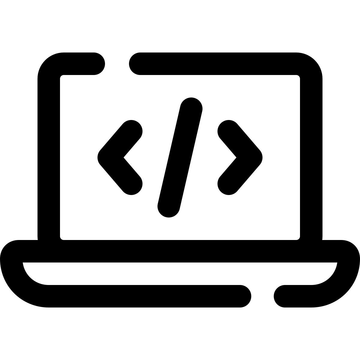 pulsar line style codifica portatile icon