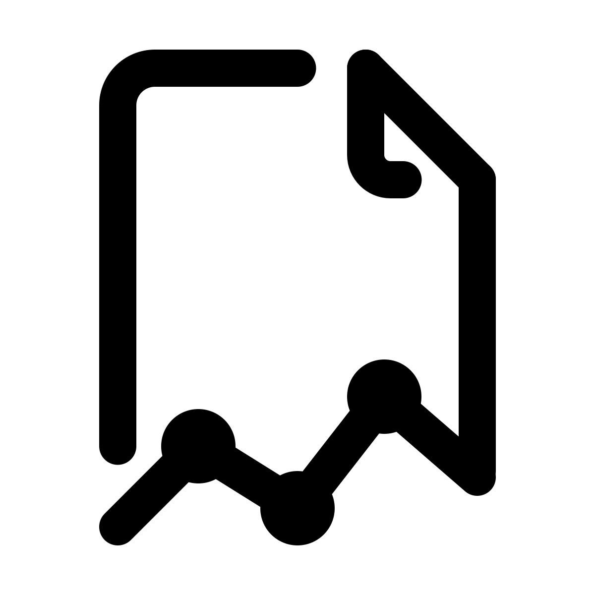 pulsar line style liniendiagrammdatei icon